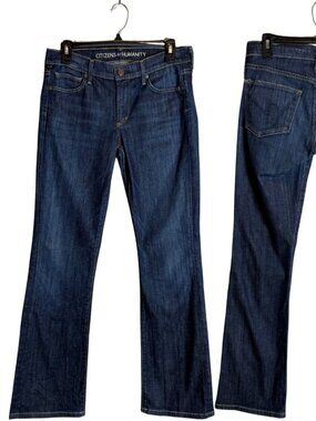 Citizens Of Humanity Kelly Low Rise Bootcut Denim Jeans Women's 28 Blue Stretch